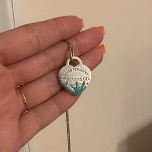 Tiffany & Co Please Return to Splash Necklace